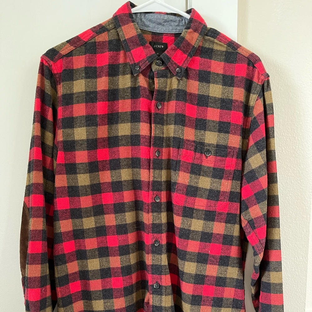 J. Crew long-sleeve button-down shirt